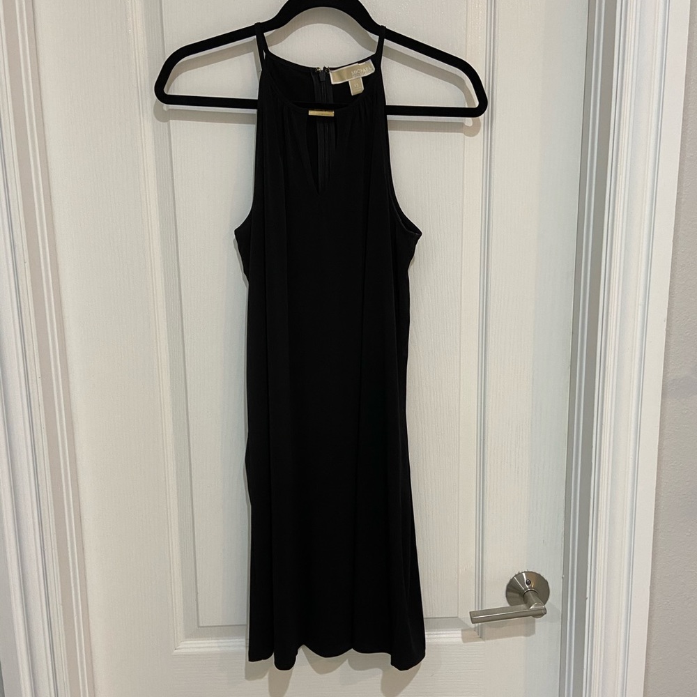 Michael Kors Black sleeveless shift dress